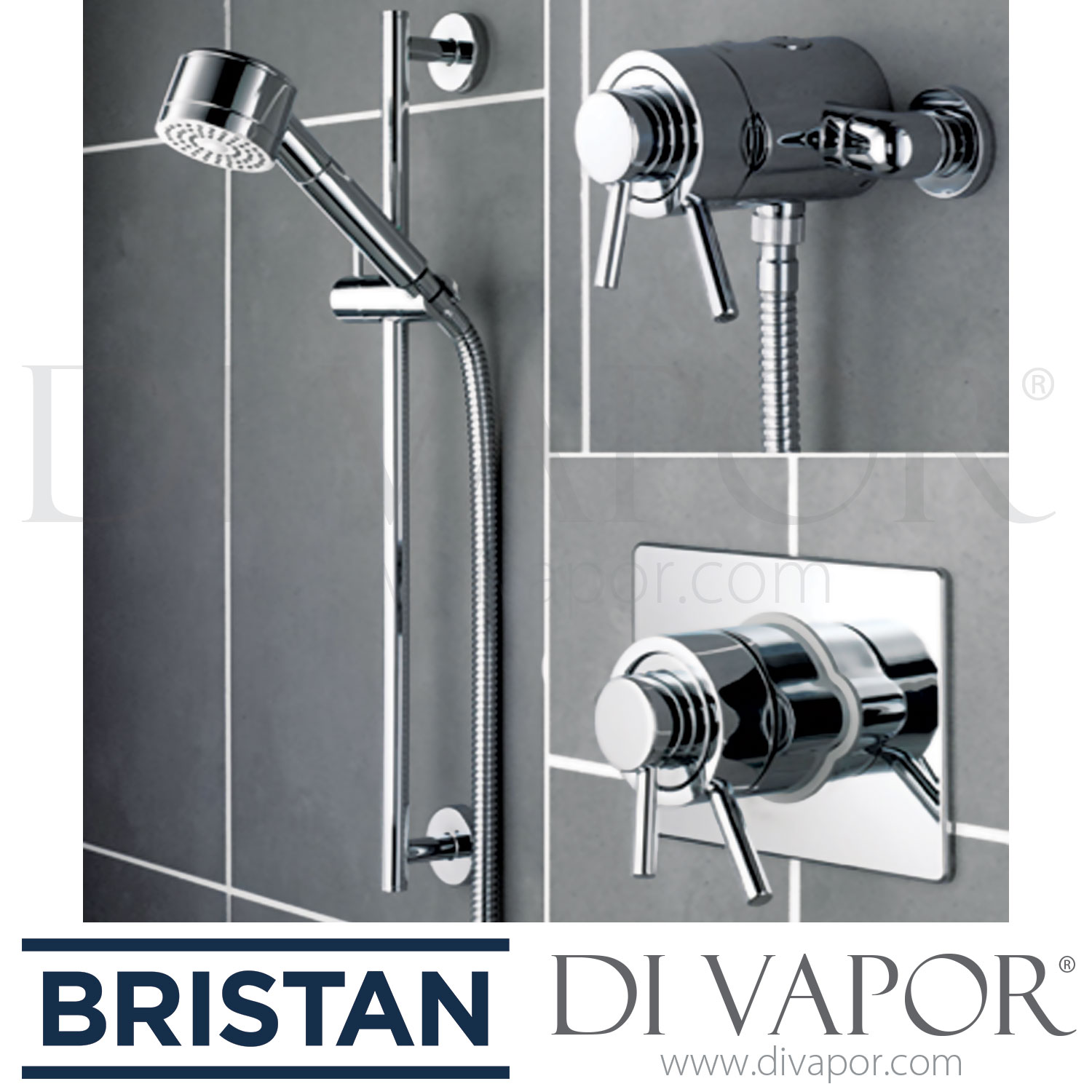 Bristan Prism Thermostatic Shower Valve with Adjustable Riser Spare
